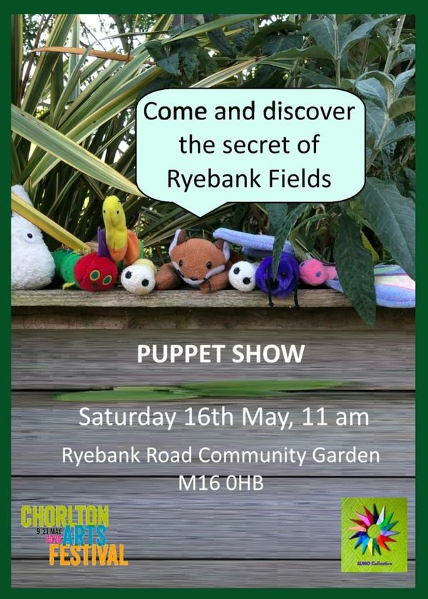 Puppet Show at Chorlton Arts Festival 2026